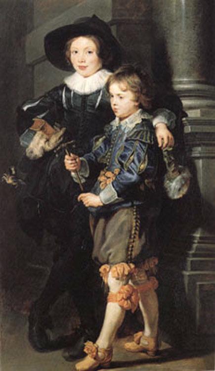 Peter Paul Rubens Albert and Nicolas Rubens (mk01) Sweden oil painting art